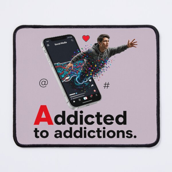 Item preview, Smartphone Addiction designed and sold by puzzell.