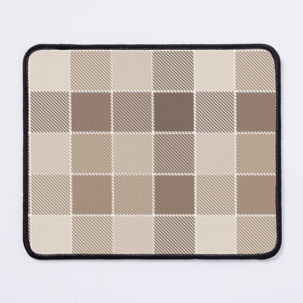 Item preview, Neutral Earthy Tone Gingham Check Design designed and sold by PatternTitan.