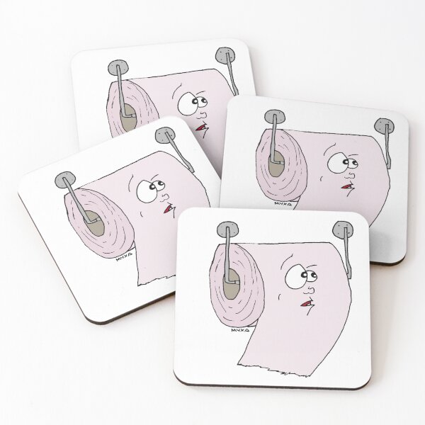 Item preview, Unwind At Your Own Risk – Funny Toilet Paper Trust Issues Art designed and sold by MyxaART.