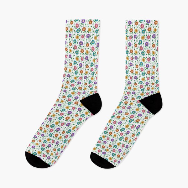 Item preview, Happy Colorful Flowers designed and sold by Karine Jones.