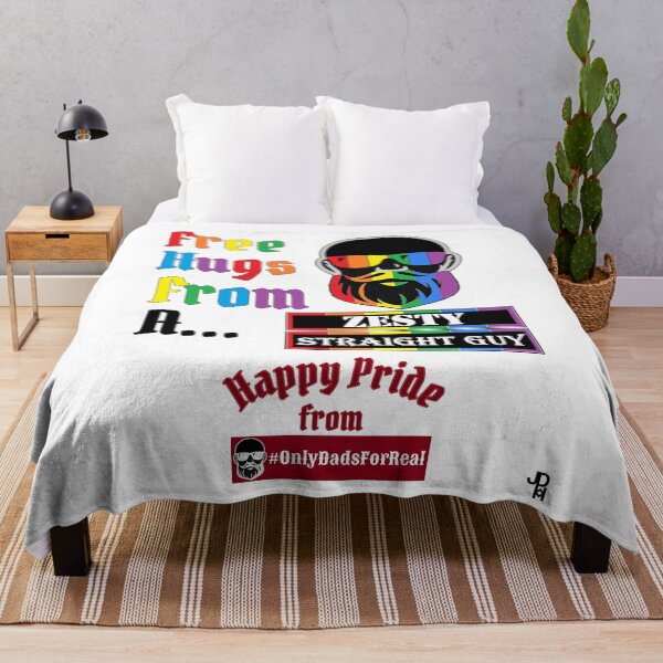 Item preview, Free Hugs Zesty Straight Guy (White) *More Colors Available in Collection designed and sold by OnlyDadsForReal.