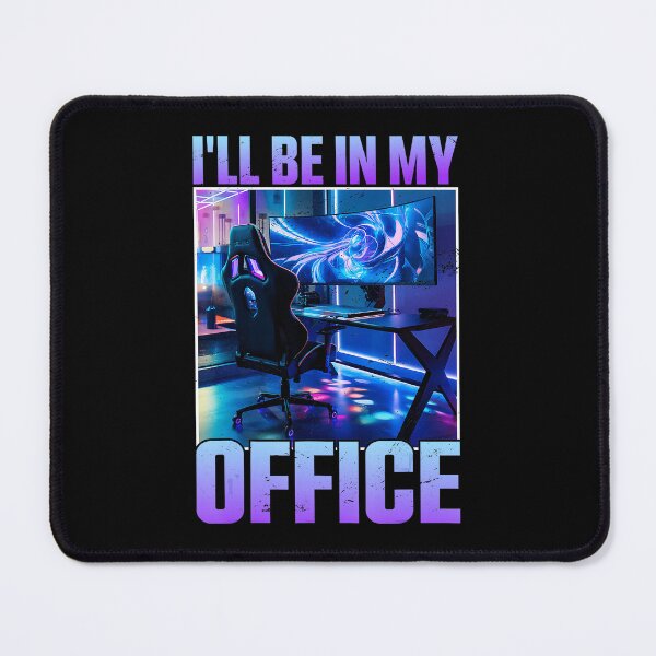 Item preview, I'll Be In My Office Funny PC Gamer Setup Retro Gaming Joke designed and sold by FGTV2021.