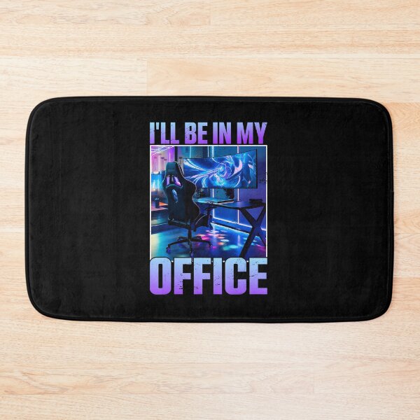 Item preview, I'll Be In My Office Funny PC Gamer Setup Retro Gaming Joke designed and sold by FGTV2021.