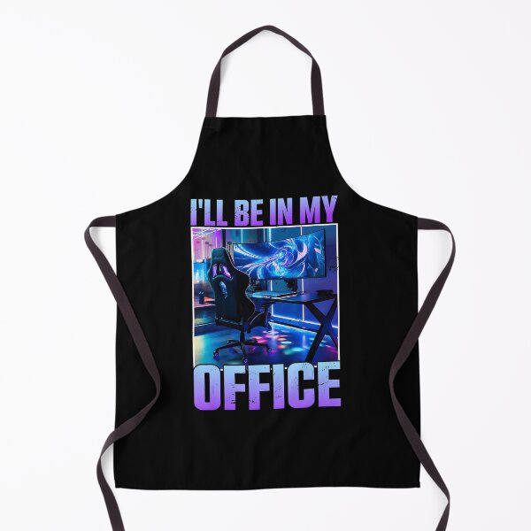 Item preview, I'll Be In My Office Funny PC Gamer Setup Retro Gaming Joke designed and sold by FGTV2021.