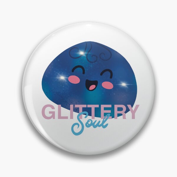 Item preview, Blue Glitter Dumpling (Glittery Soul) designed and sold by katieladybug3.