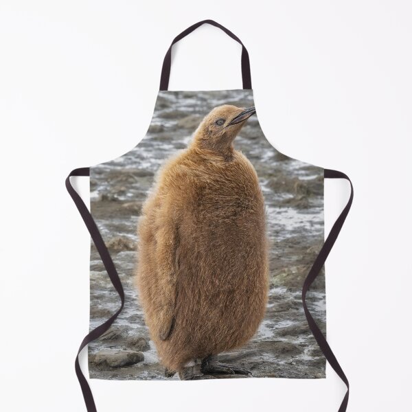 Item preview, Fluffy Penguin Chick in Snow designed and sold by PhotoArt by Joan Carroll.