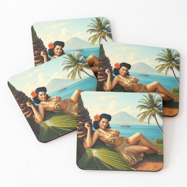 Item preview, Bewitching Beatrice at the Beach  designed and sold by KitschyMoonbeam.