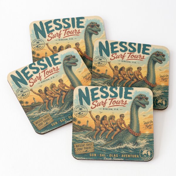 Item preview, Nessie Surf Tours – Rincón, P.R. designed and sold by ITSimagination.