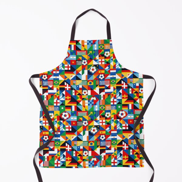 Item preview, Global Football Championship Nations Color Mosaic Pattern designed and sold by xmoudx.