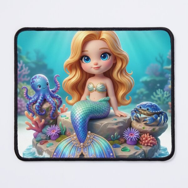 Item preview, Mermaid Friends Coral Reef designed and sold by Azurart2.