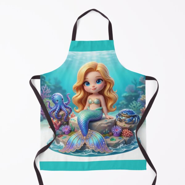 Item preview, Mermaid Friends Coral Reef designed and sold by Azurart2.