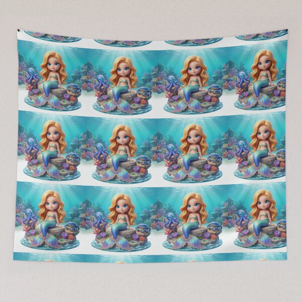 Item preview, Mermaid Friends Coral Reef designed and sold by Azurart2.