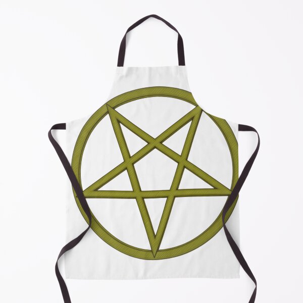 Item preview, The green wicca Pentacle — Mystic Prints designed and sold by Liberty4Punk.