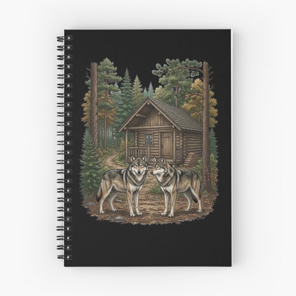 Item preview, Wolves in the forest designed and sold by ReneMM.