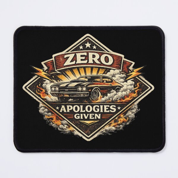 Item preview, Zero Apologies Given designed and sold by RisingWolfStudio.