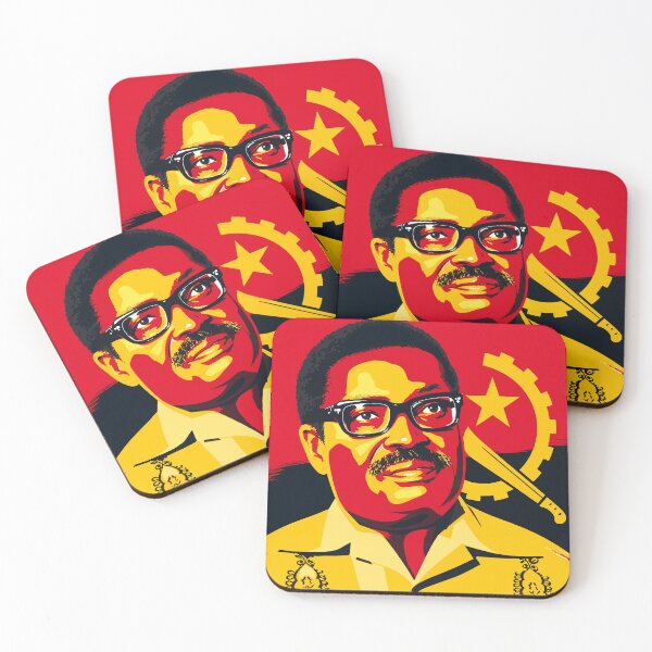 Item preview, Agostinho Neto Portrait designed and sold by davi-den.