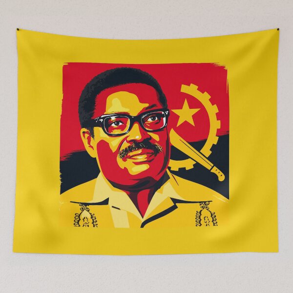 Item preview, Agostinho Neto Portrait designed and sold by davi-den.