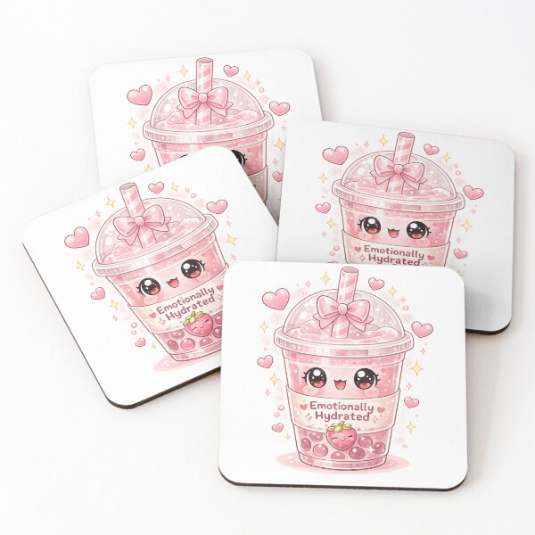 Item preview, Emotionally Hydrated Boba Tea designed and sold by KiriStudio.