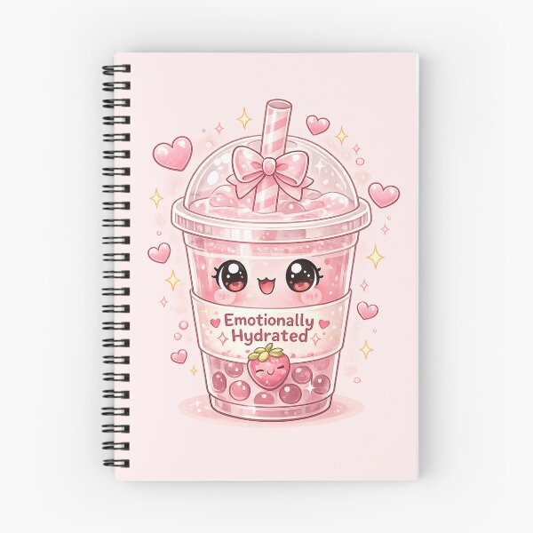 Item preview, Emotionally Hydrated Boba Tea designed and sold by KiriStudio.