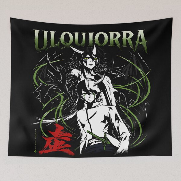 Item preview, Ulquiorra Black Wings- Green Accents Hollow- Mask Horns Sword Aesthetic Design designed and sold by Trinidesigns123.