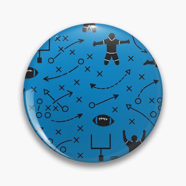 Item preview, Retro Football Tactical Playbook Seamless Pattern designed and sold by xmoudx.