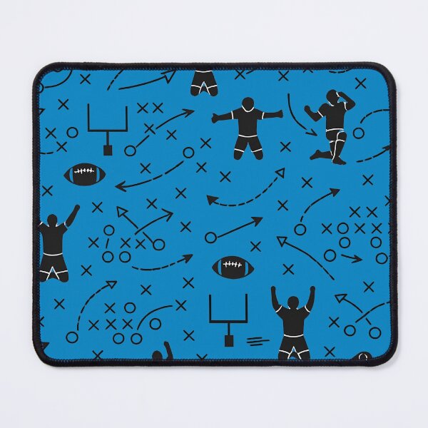 Item preview, Retro Football Tactical Playbook Seamless Pattern designed and sold by xmoudx.