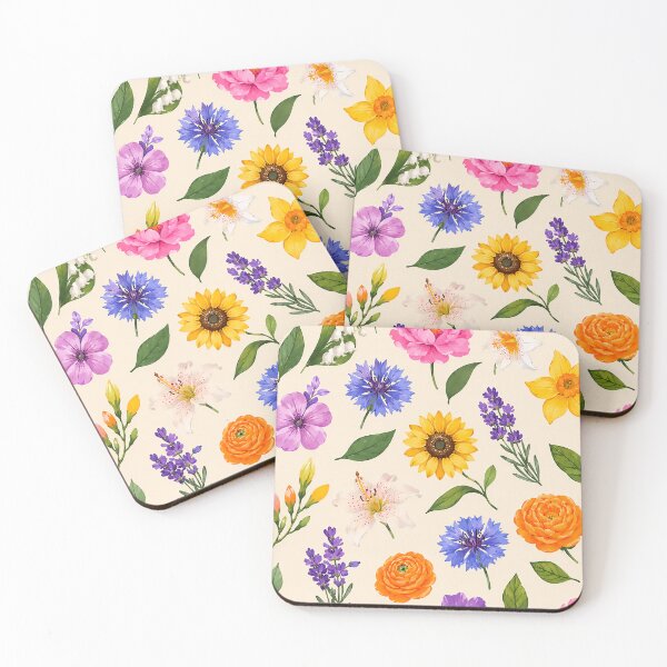 Item preview, Minimal Beige Floral Pattern – Soft Botanical Neutral Design designed and sold by Islabonita..