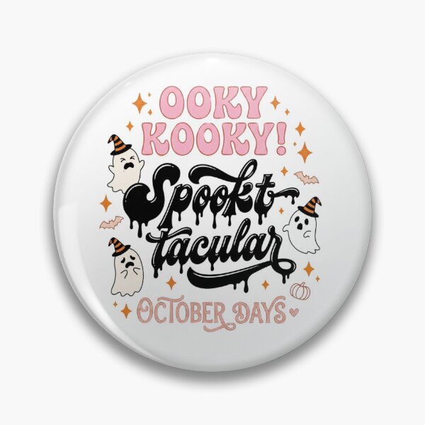 Item preview, Ooky Kooky Spooktacular October Days Halloween Design designed and sold by PeplumiArt.