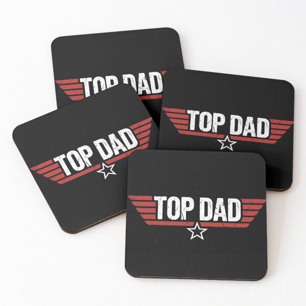 Item preview, Top Dad – Funny Father's Day Military Wings T-Shirt Gift designed and sold by BumbleBloom7.