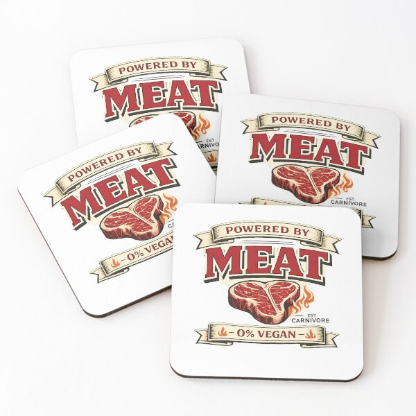 Item preview, Powered by Meat Carnivore Diet Tea designed and sold by Divertix.
