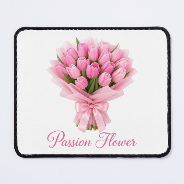 Item preview, Pink Tulip Bouquet Passion Flower designed and sold by Pink-Blossoms.