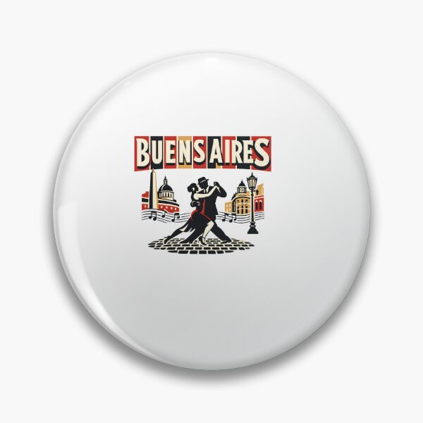 Item preview, Buenos Aires Retro Travel Tee | Vintage Graphic Shirt designed and sold by SJarts Creative Studio.