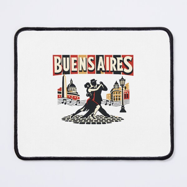 Item preview, Buenos Aires Retro Travel Tee | Vintage Graphic Shirt designed and sold by SJarts Creative Studio.