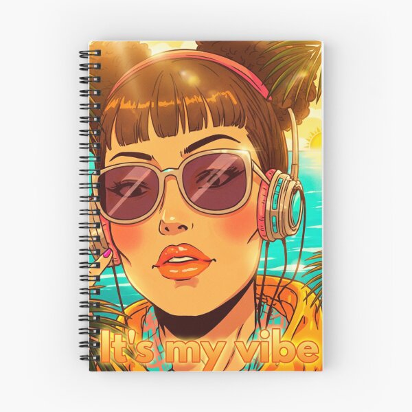 Item preview, It's My Vibe – Summer Pop Art Girl designed and sold by Terannart.