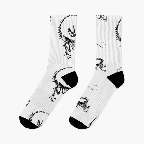 Item preview, Minimal Black Dinosaur Skeleton | Dark Prehistoric Line Art designed and sold by Krasnovaovaova.
