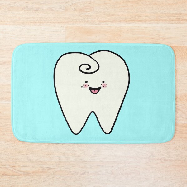 Item preview, Cute Tooth Character Kawaii - Smiling Tooth Cartoon for Kids, Dentist Gift designed and sold by karolaart.