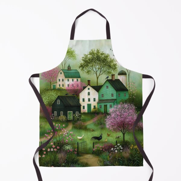 Item preview, Charming Cottage Spring Landscape designed and sold by Blue Horse Photo Magic.