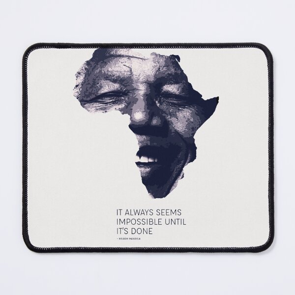 Item preview, Nelson Mandela Quote trendy art designed and sold by artbundleindia.