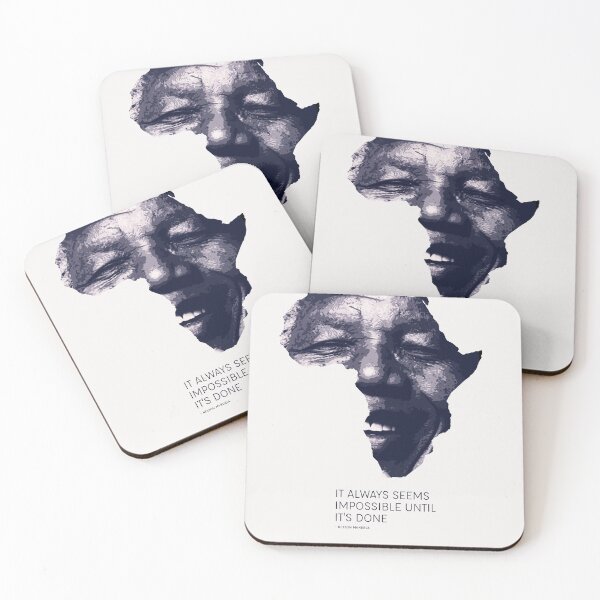 Item preview, Nelson Mandela Quote trendy art designed and sold by artbundleindia.