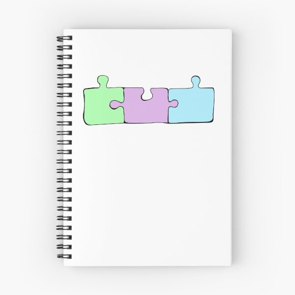 Item preview, Pastel Puzzle Pieces designed and sold by HarveyHandcraftsandDesigns.