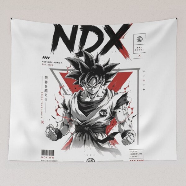 Item preview, NDX Neo Discipline X – Anime Warrior Streetwear Graphic designed and sold by NDX9.