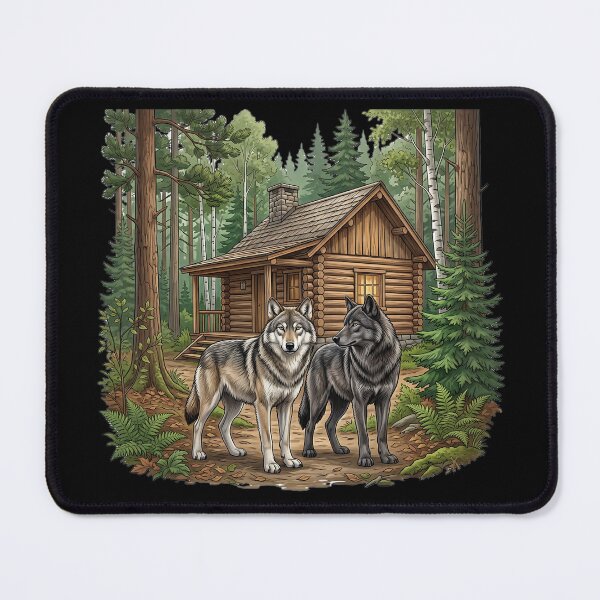 Item preview, Wolves in nature designed and sold by ReneMM.