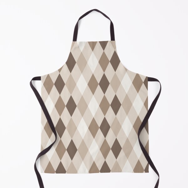 Item preview, Neutral Earthy Tone Harlequin Diamonds Design designed and sold by PatternTitan.