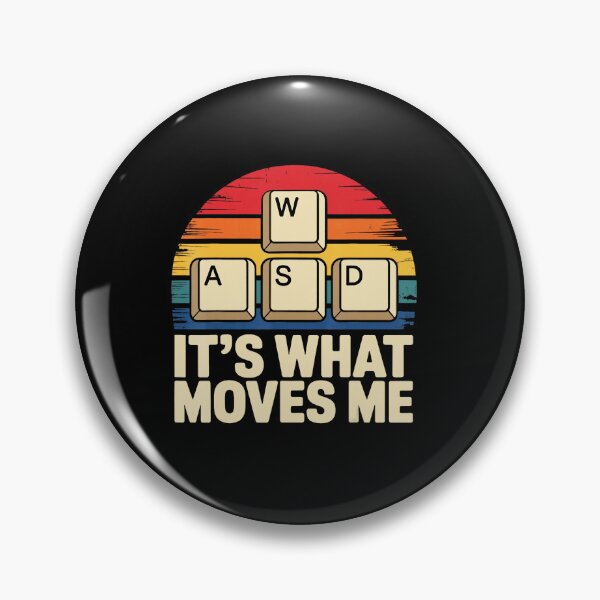 Item preview, Retro WASD Keyboard Gamer Sunset Funny PC Gaming designed and sold by FGTV2021.