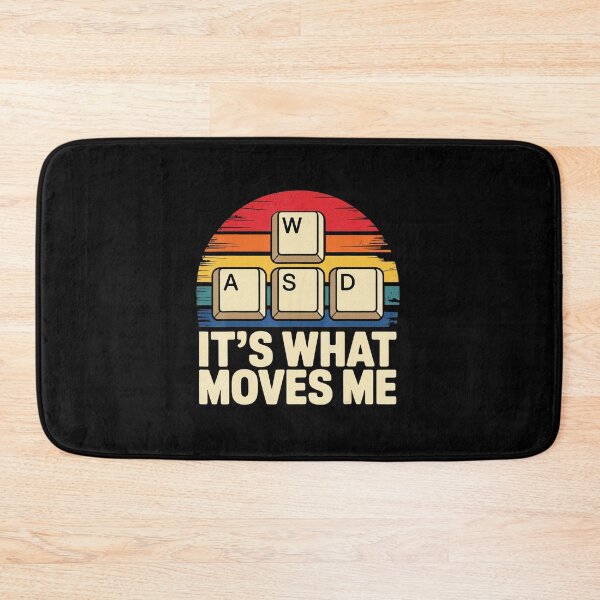 Item preview, Retro WASD Keyboard Gamer Sunset Funny PC Gaming designed and sold by FGTV2021.