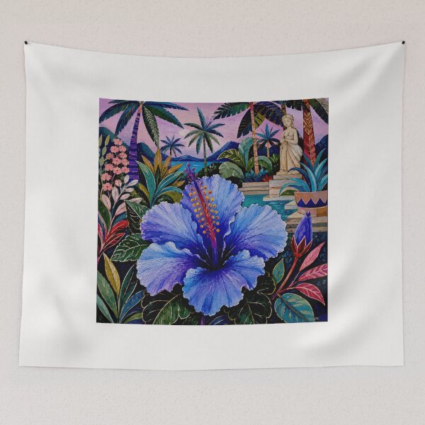 Item preview, Blue Crystal Hibiscus Garden #8 designed and sold by Helios Be. Lavsh.