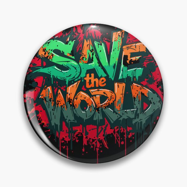 Item preview, Save the World – Urban Art designed and sold by typoinspired.