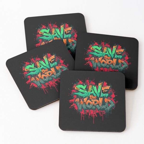 Item preview, Save the World – Urban Art designed and sold by typoinspired.