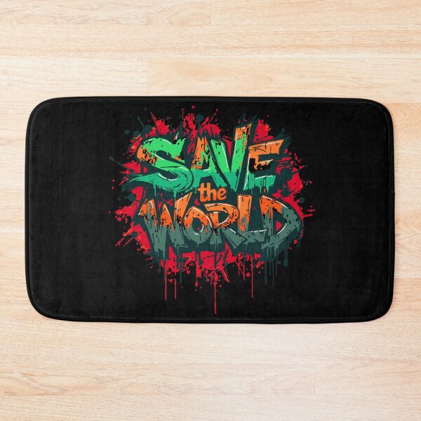 Item preview, Save the World – Urban Art designed and sold by typoinspired.