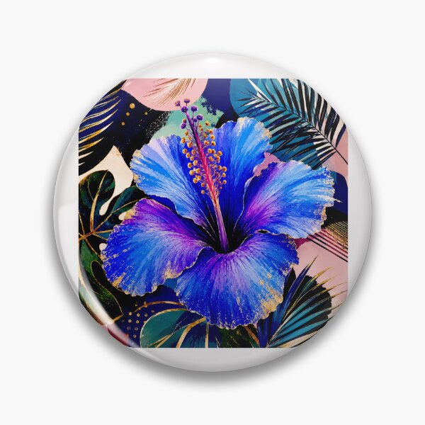 Item preview, Blue Crystal Hibiscus Garden #9 designed and sold by Helios Be. Lavsh.